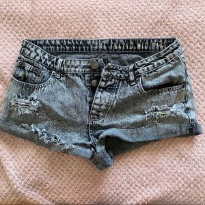 Cotton On Ripped Denim Shorts